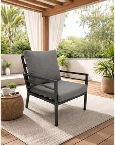 Doppler MANHATTAN - aluminiowe krzesło ogrodowe - Towar rozpakowany (N582)