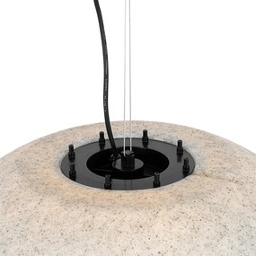 Inteligentna lampa zewnętrzna szara 77 cm IP44 z Wifi A60 - Nura