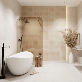 Ścianka prysznicowa WALK IN brązowa 8 mm MOLIS NATURE brown square MASSI I Różne rozmiary : Kolor profili kabiny - chrom / srebrny, Szerokość ścianki - 100 cm, Typ montażu - WALK in FIX (Do ściany)