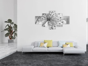 Obraz - Kwiat w zimie (125x70 cm)