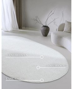 Biały wełniany dywan tkany ręcznie 160x230 cm Francois – Villeroy&amp;Boch
