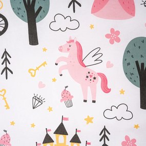 4Home Dziecięca pościel bawełniana do łóżeczka Fairytale Dream, 100 x 135 cm, 40 x 60 cm