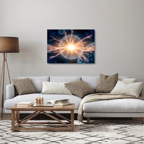 Obraz na szkle - Atom (70x50 cm)
