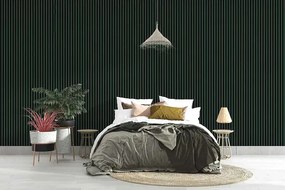 Akustyczne panele lamelowe 2 szt. butelkowa zieleń K1-K83