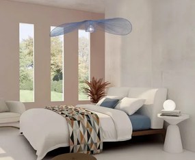Wisząca lampa druciana kapelusz niebieska G8-L45
