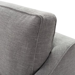 Sofa Venuste grey linen 2-os.