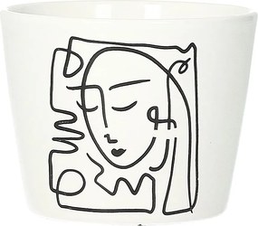 Osłona na doniczkę Face II 8cm