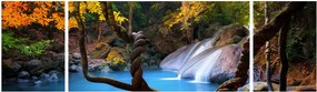 Obraz - Wodospady w Azji (170x50 cm)