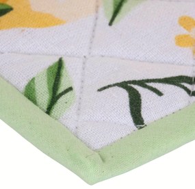 Łapka kuchenna LEMONY, wzór w cytryny, 20 x 20 cm