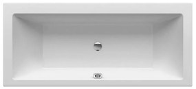 Ravak C691300000 - Wanna FORMY 170x75 cm, akryl, biała
