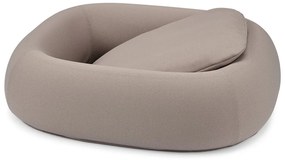 Jasnobrązowe legowisko dla psów 76x93 cm Barca Taupe S/M – MiaCara