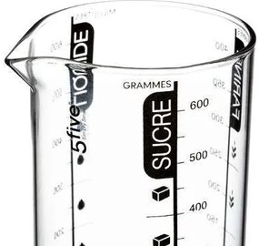 Kubek z miarką SILITOP, 600 ml, szkło