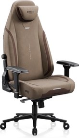 Fotel gamingowy materiałowy Diablo X-Eye Prime Normal Size, Elephant Grey