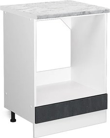 Szafka kuchenna czarny beton 60x60x81.6 r-line