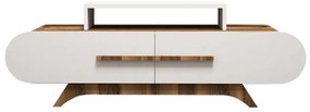 Stolik pod telewizor Rose Walnut White