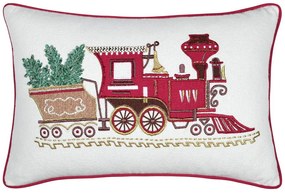 Poduszka świąteczna z nadrukiem, 35 × 55 cm