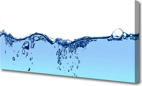 Obraz canvas Abstrakcyjna Głębia Błękitu