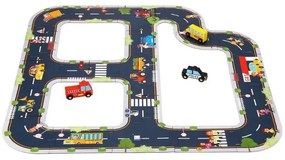 Tooky toy droga puzzle dla dzieci autostrada makieta 21 el. certyfikat fsc