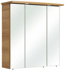 Szafka łazienkowa w dekorze dębu w naturalnym kolorze 72x65 cm Quickset 318 – Pelipal