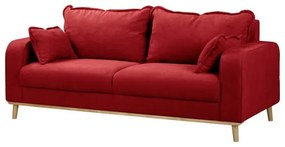 Czerwona sofa 193 cm Beata – Ropez