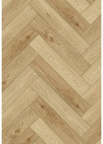 Mexen Anniston próbka paneli winylowych jodełka SPC 6,5 mm, podkład IPEX 1,5 mm, 4 V-Fuga, Dąb - F1171-S