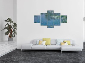 Obraz - Claude Monet, Water Lilies, reprodukcje (125x70 cm)