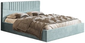 Tapicerowane łóżko 160x200 Birmi 3X - 36 kolorów