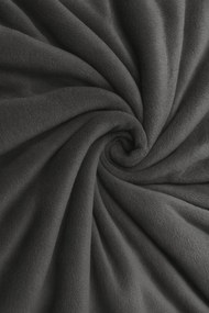 Koc Grafit Gładki 160x200cm Miękki Ciepły Przytulny do domu salonu sypialni