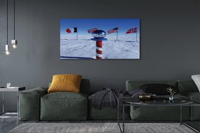 Fotoobraz na płótnie Brazylijska Flaga