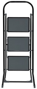 Drabina metalowa 3 stopniowa, 73,5 x 105,3 cm
