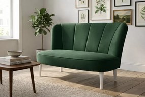 Sofa dwuosobowa Retro z możliwością personalizacji tkaniny do poczekalni