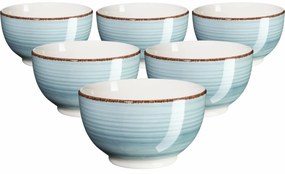 Mäser Zestaw 6 misek Bel Tempo 14 cm,jasnoniebieskie