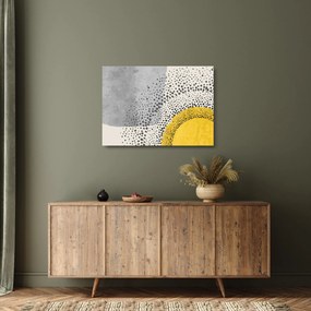 Obraz na szkle - Abstrakcyjny Obraz na szkle plaży N⁰3 (70x50 cm)