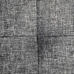 SongmicsHome Taboretka z miejscem do przechowywania OTO, 76x38x38cm, antracyt