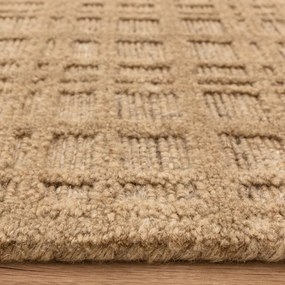 Beżowy dywan z mieszanki wełny tkany ręcznie 120x170 cm Thatch Honey – Asiatic Carpets