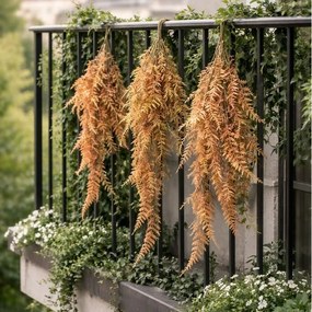 Paproć wisząca, pomarańczowy, 17 x 85 cm