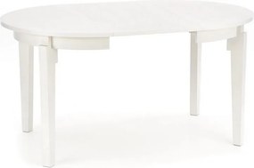 Okrągły stół do jadalni z funkcją rozkładania Sorbus biały