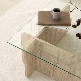Stolik konferencyjny Escape Travertine