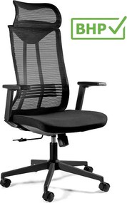Ergonomiczne krzesło biurowe Concept, zgodne z normą BHP