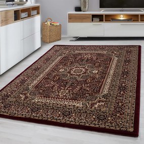 Dywan klasyczny Marrakesh ornament czerwony 80 cm x 150 cm