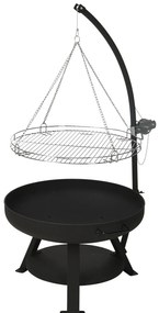 Palenisko ogrodowe z kratką, Ø 60 cm