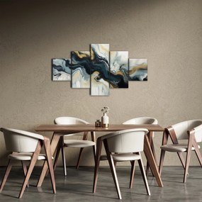 Obraz - Rysunek marmurkowy (125x70 cm)