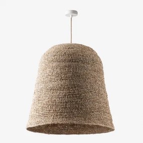 Lampa Sufitowa Zewnętrzna Kayradens Naturalny - Biała & Ø60 Cm - ↑70 Cm Kayradens - Sklum