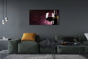 Fotoobraz na płótnie Wieczór Z Kieliszkiem Wina