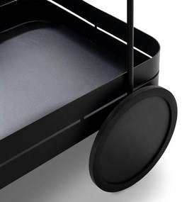 Metalowy barek na kółkach 74x42 cm Gin &amp; Trolley – Spinder Design