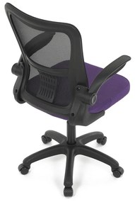 Autronic KA-K2006 PUR Krzesło biurowe, fioletowe