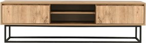 Szafka pod telewizor Belinda Pine and Black I, M