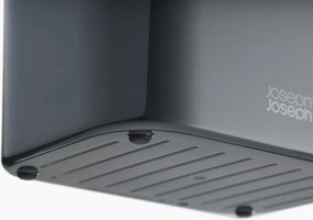 Ciemnoszary plastikowy stojak na akcesoria do mycia naczyń SinkStore – Joseph Joseph