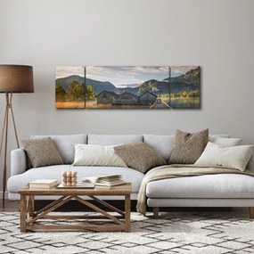 Obraz jeziora (170x50 cm)