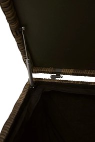 Rattanowy zestaw modułowy BORNEO LUXURY dla 7 osób (brązowy)